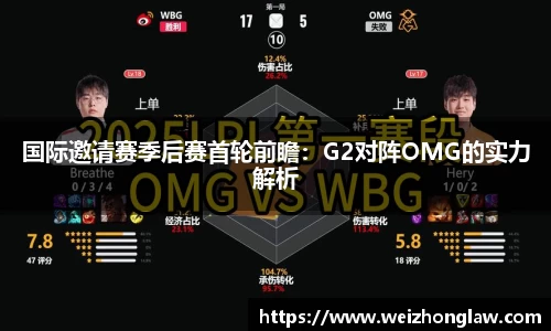 国际邀请赛季后赛首轮前瞻：G2对阵OMG的实力解析